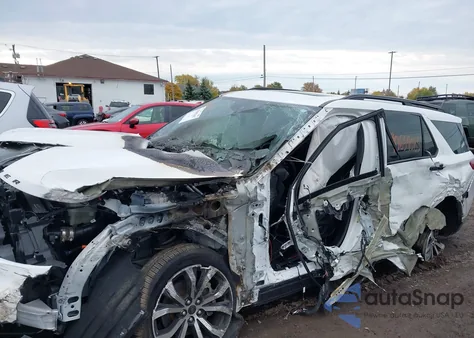 2020 Ford Explorer St из США, поврежденный, VIN 1FM5K8GC0LGA42805